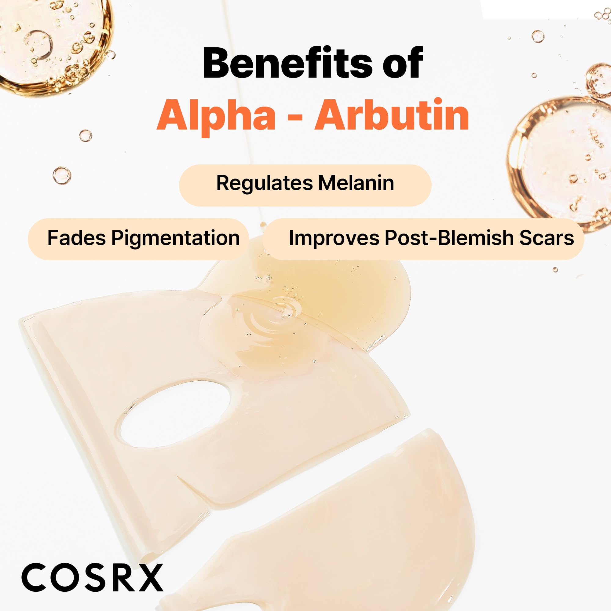 COSRX hydrogel mask delivering deep hydration and soothing feel