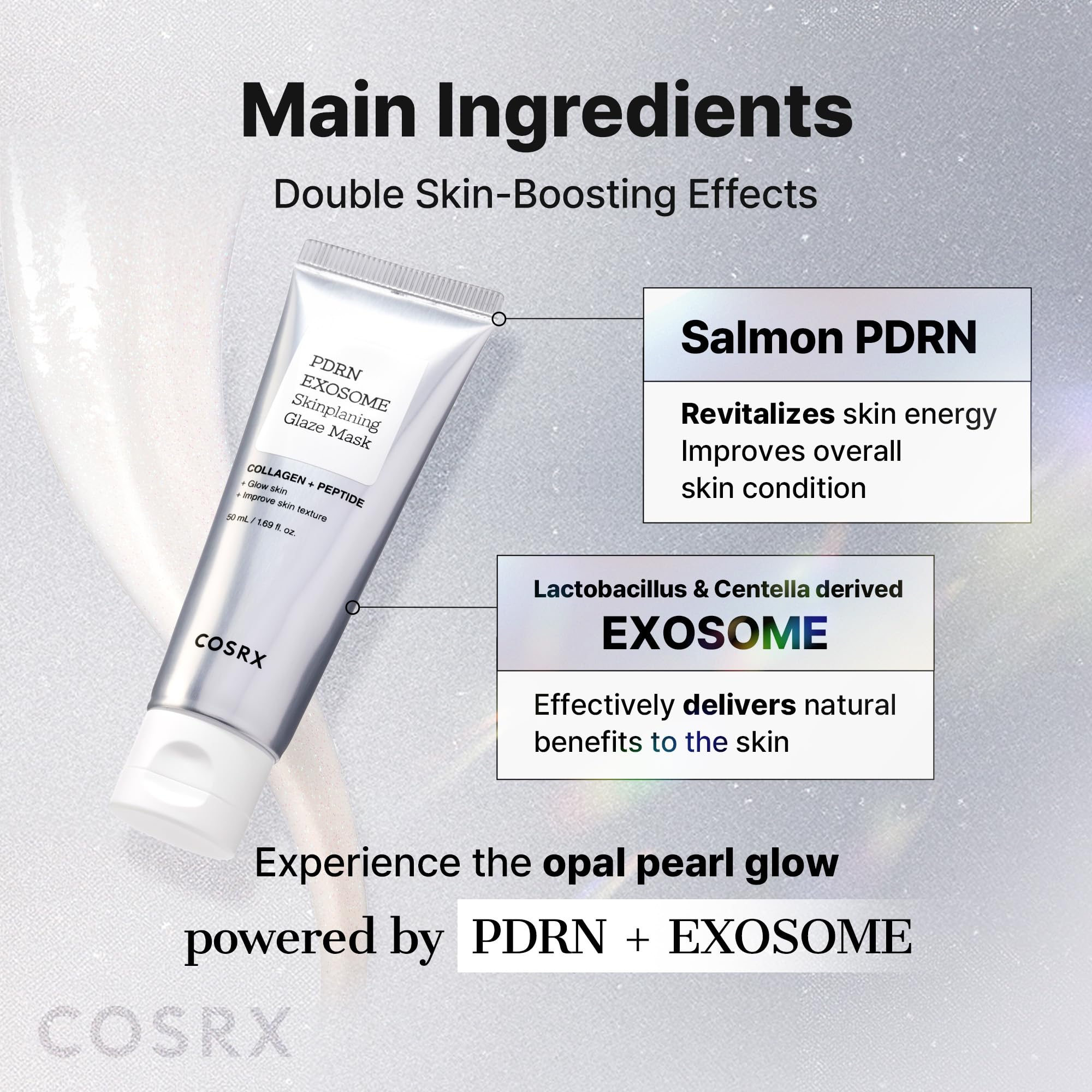 COSRX label close-up showing directions and ingredient clarity for informed use