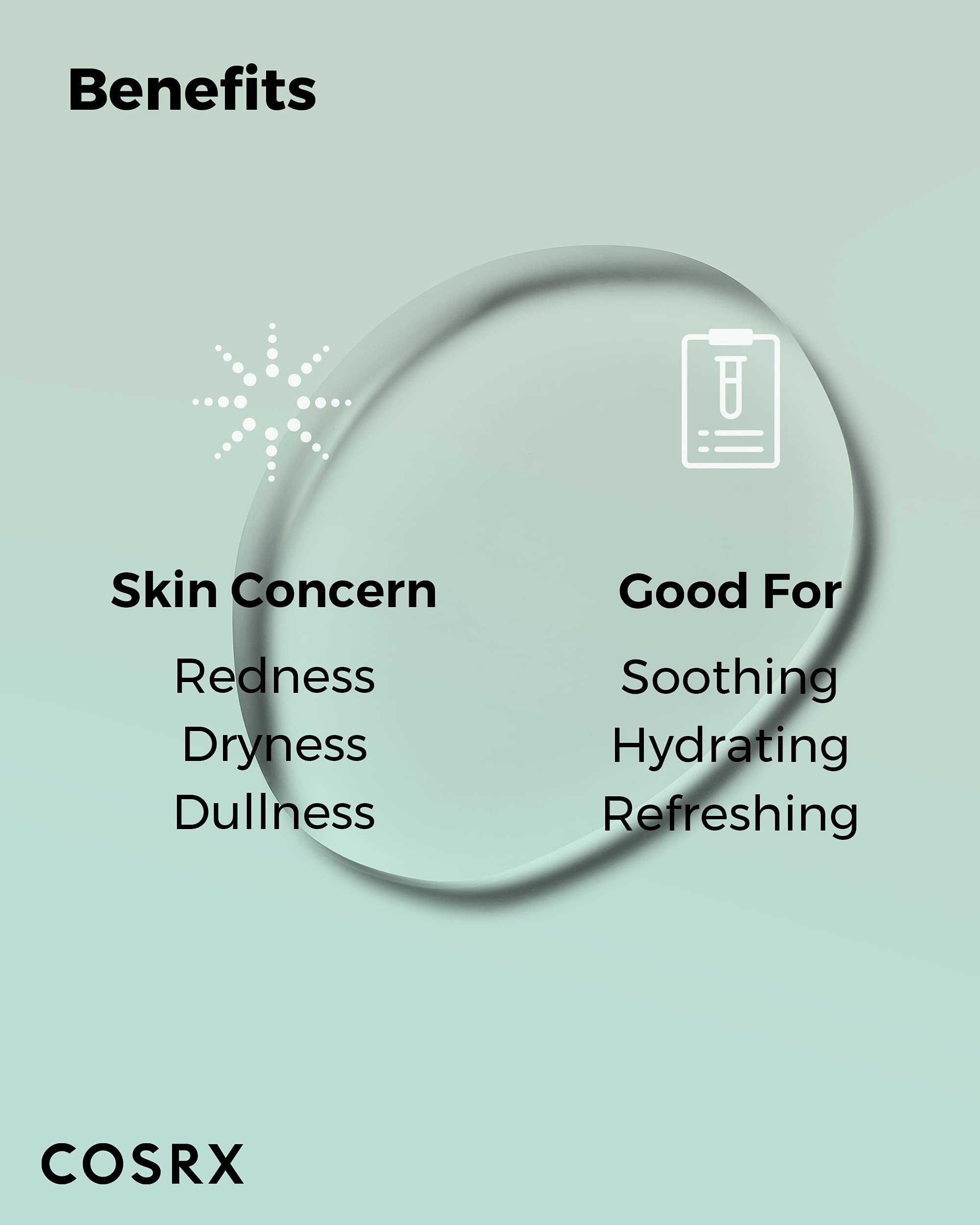 COSRX Not-tested-on-animals cruelty-free logo reinforces COSRX brand values.