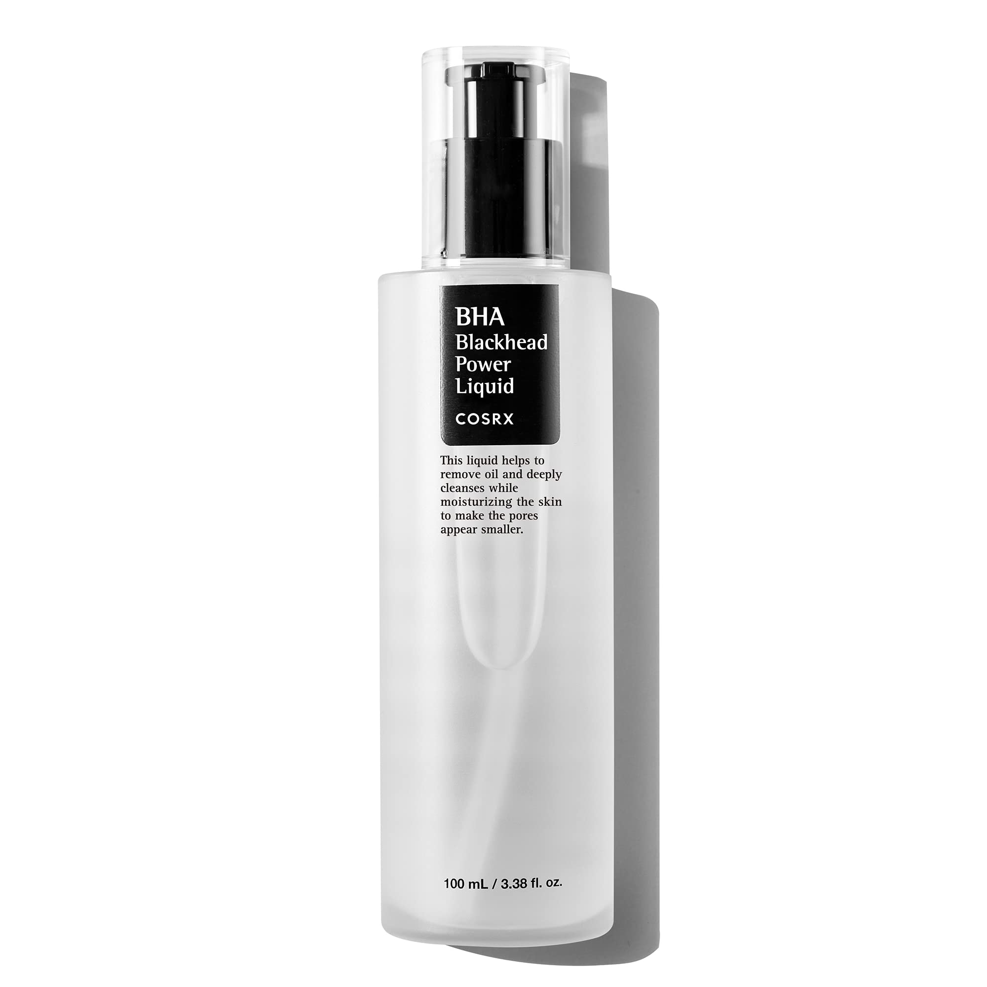 COSRX Niacinamide 2% + BHA 4% toner bottle signals pore refinement.