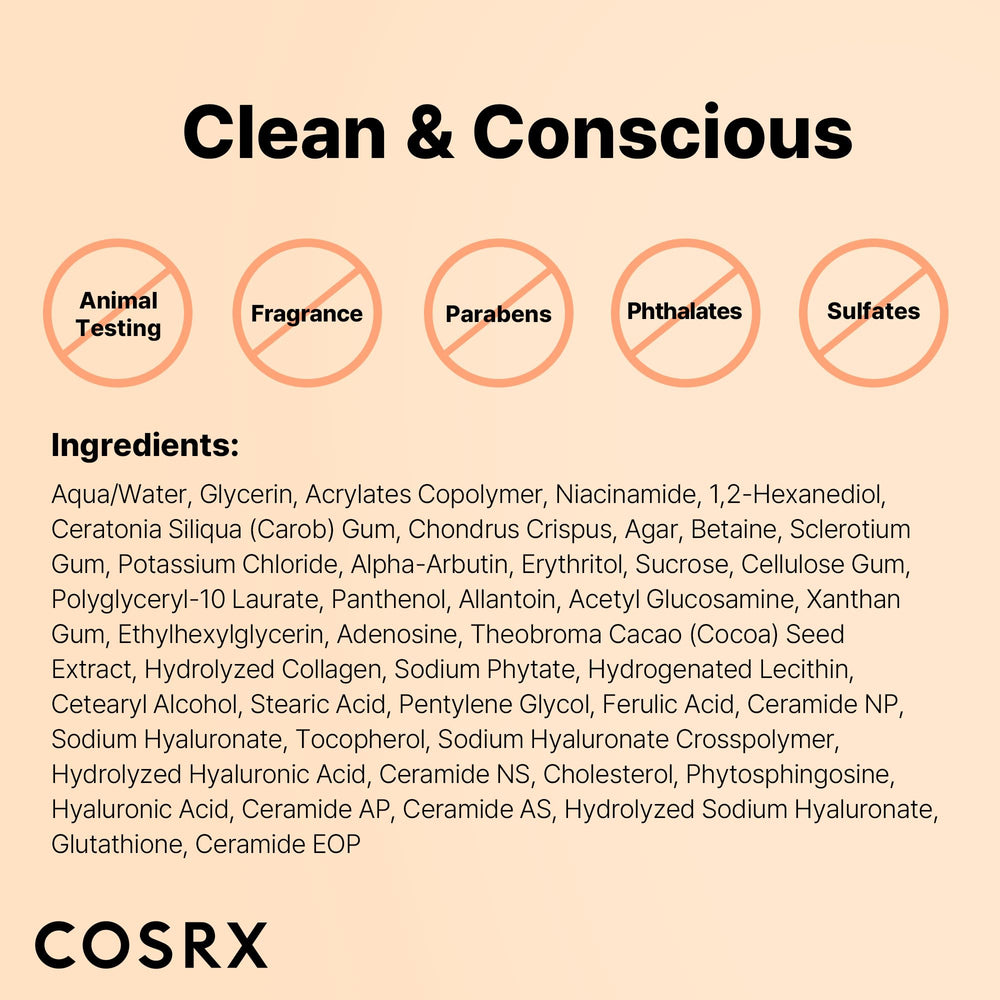 COSRX night use mask for overnight care and refreshed morning look