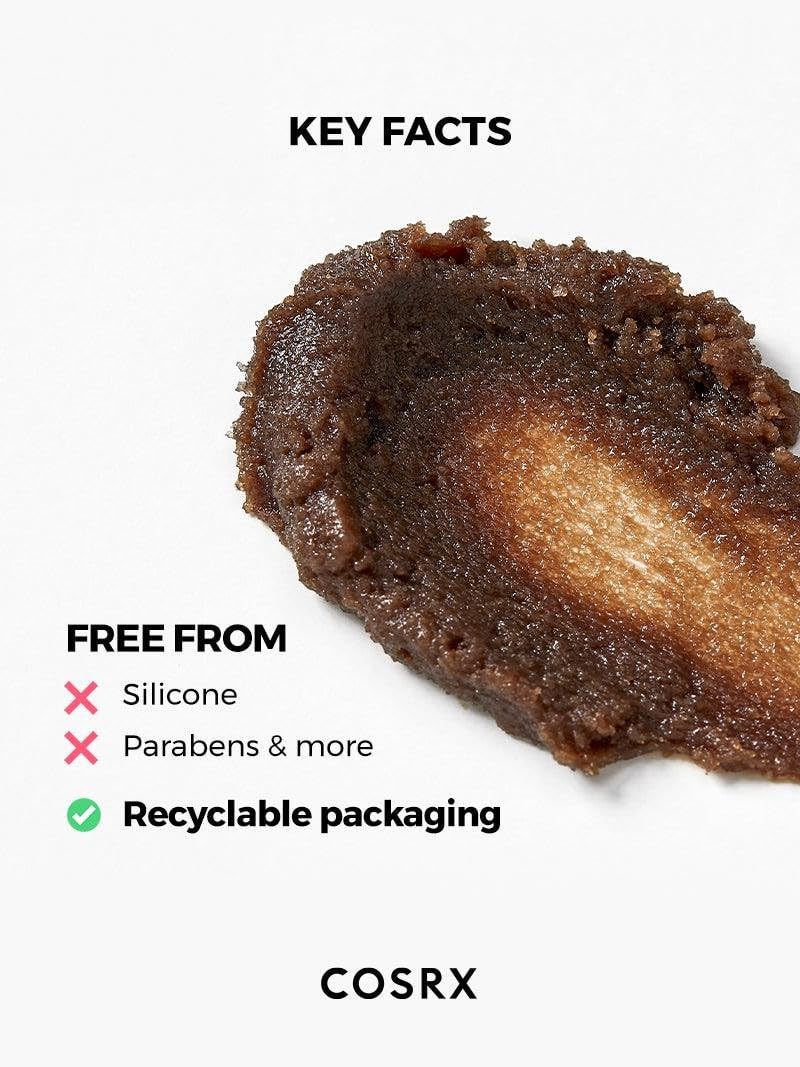 COSRX packaging with reusable spatula emphasizes clean, recyclable lip care routine.