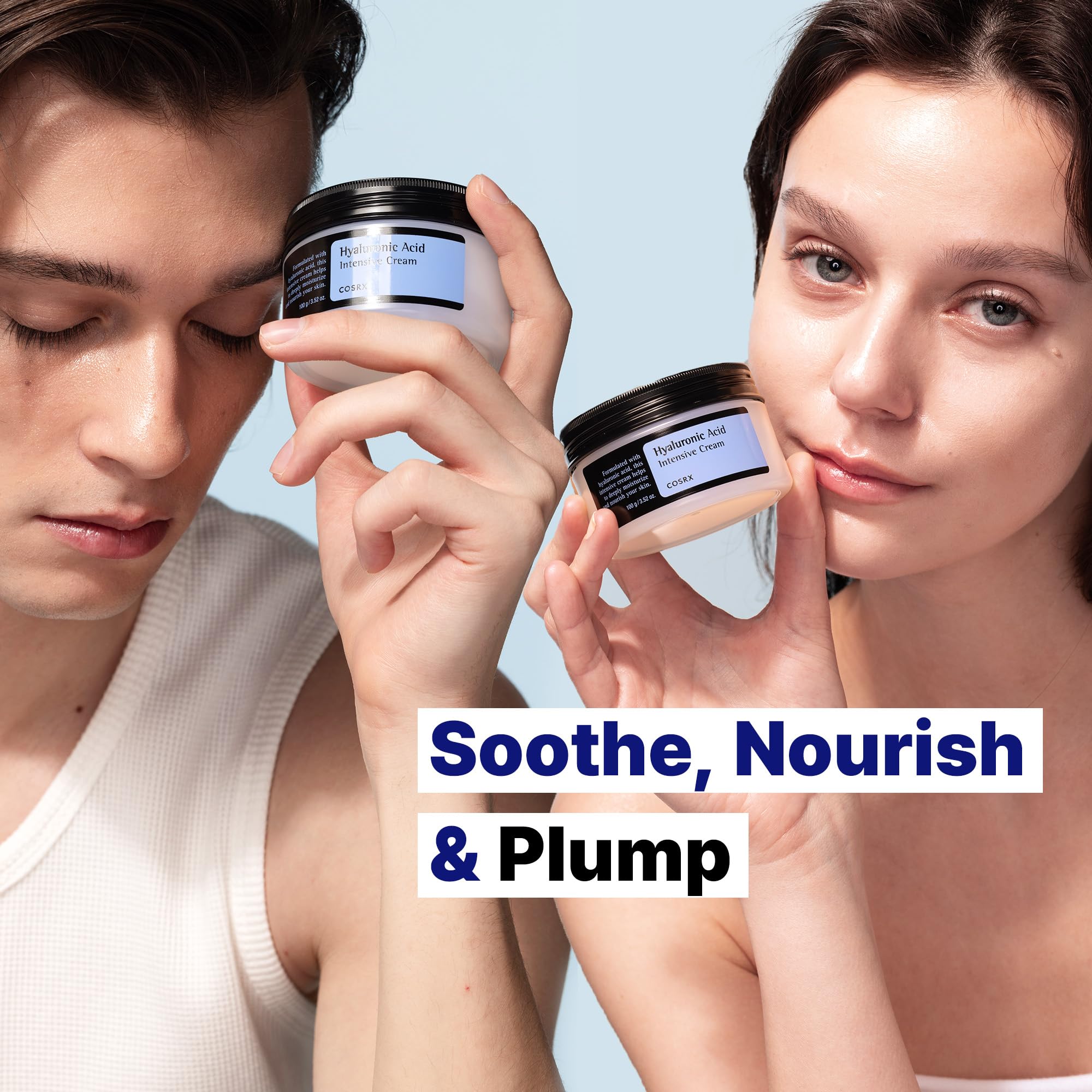 COSRX parabens-free banner underscoring clean beauty commitment.