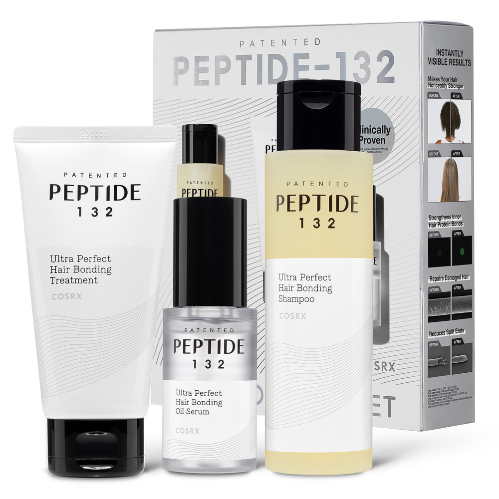 COSRX PEPTIDE-132 Shampoo bottle for gentle cleansing and bond support