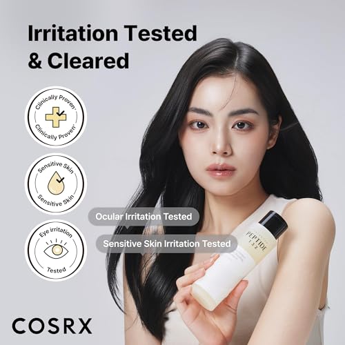 COSRX PEPTIDE-132 with other hair care products illustrating an anti-breakage routine.