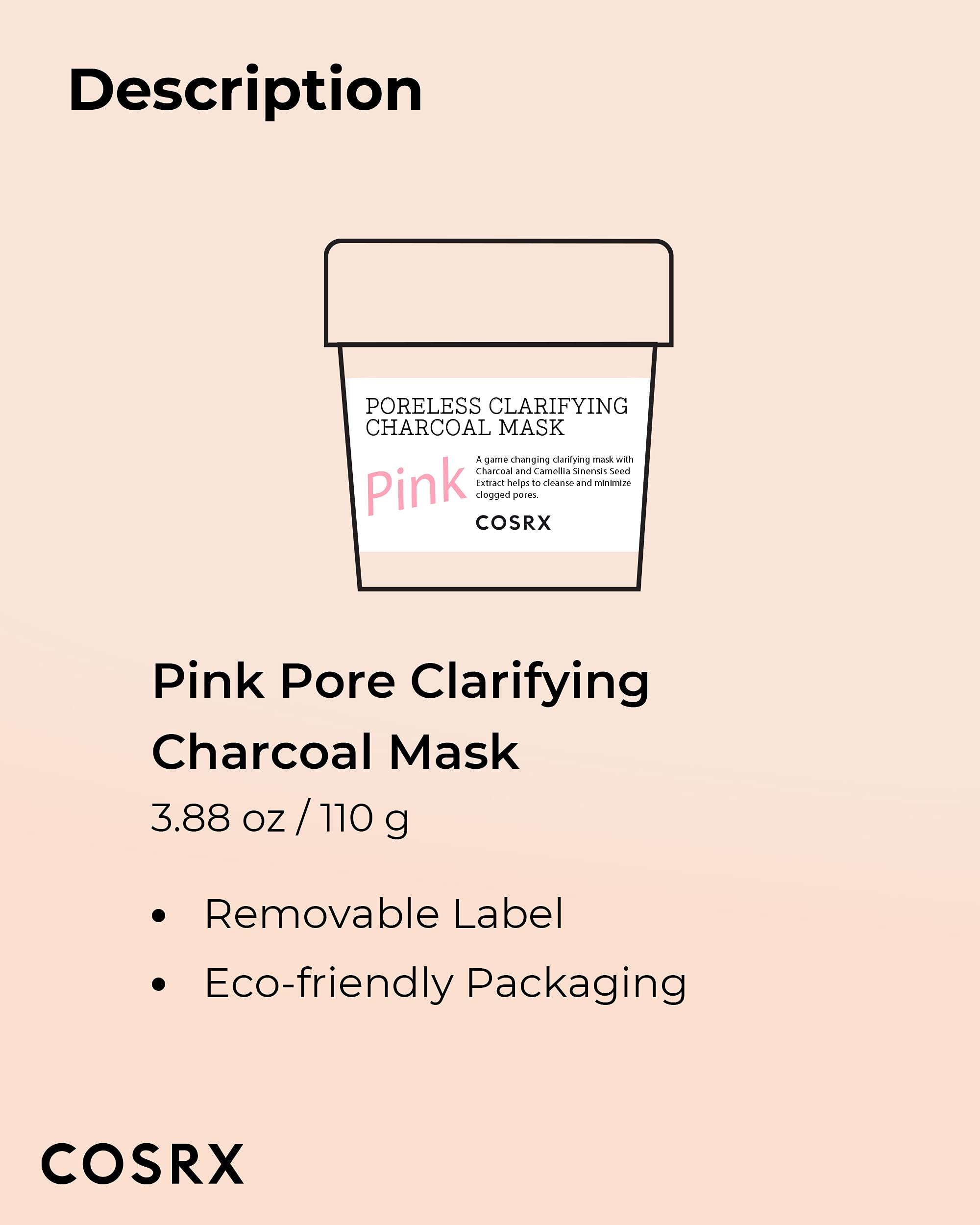 COSRX pink-charcoal-mask-self-care-routine invites spa-like daily use.