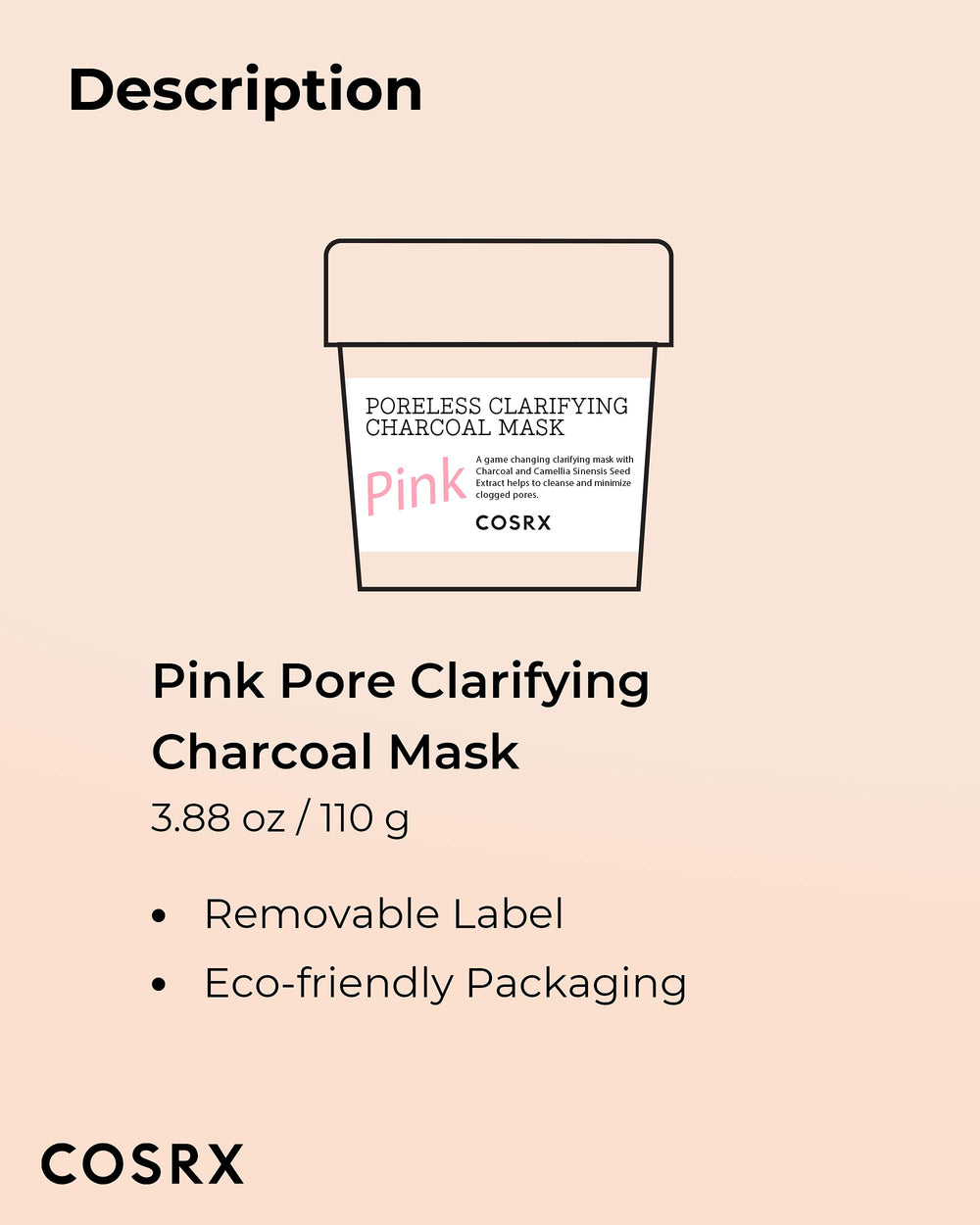 COSRX pink-charcoal-mask-self-care-routine invites spa-like daily use.