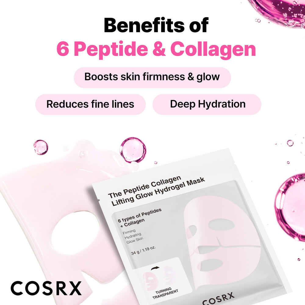 COSRX Pink Peptides closeup of peptides highlights firming potential