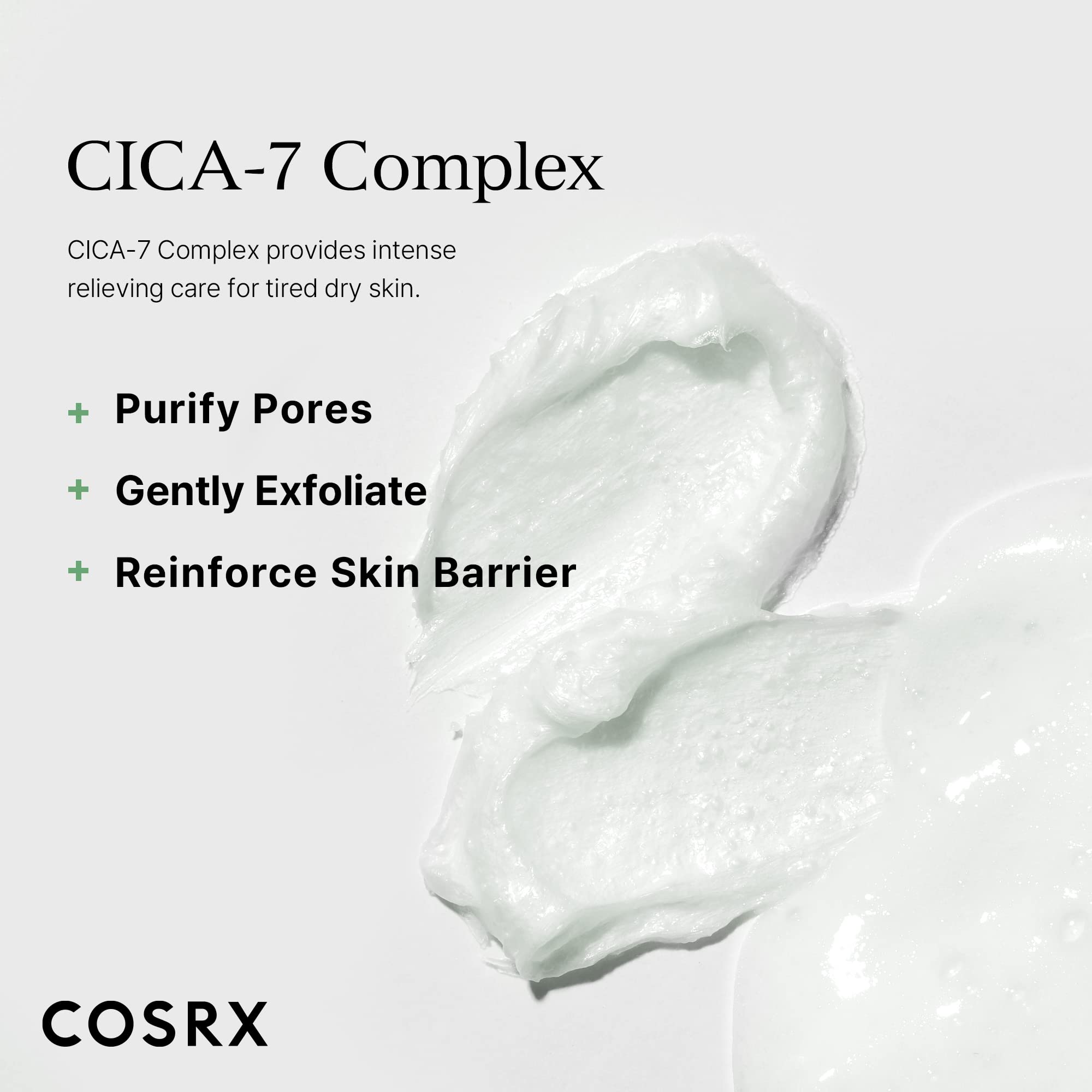 COSRX Pure Fit Cica Creamy Foam Cleanser ingredients centella highlight soothing botanicals