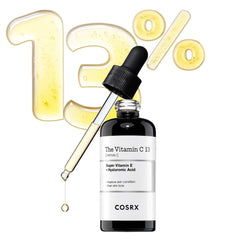 COSRX Pure Vitamin C 13% serum bottle side view highlighting the product design