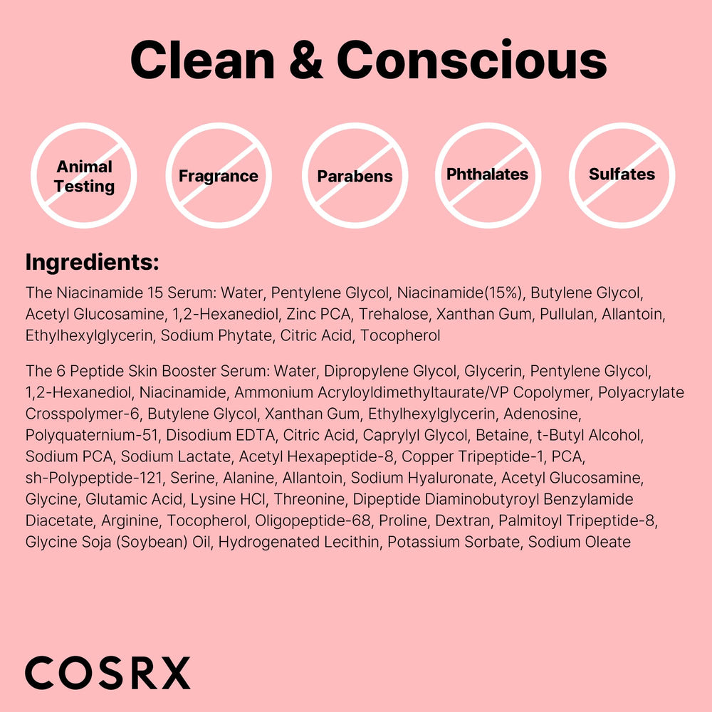 COSRX Regimen steps image shows easy, step-by-step use.