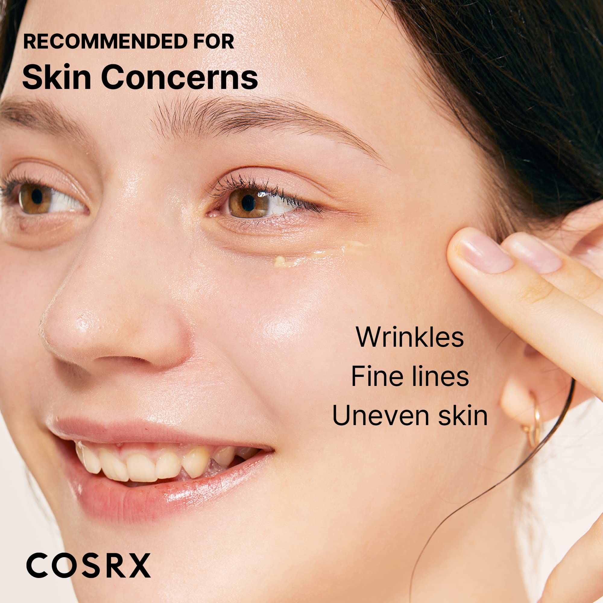 COSRX Retinol 0.1% Cream night routine shot hints at durable subtle improvements