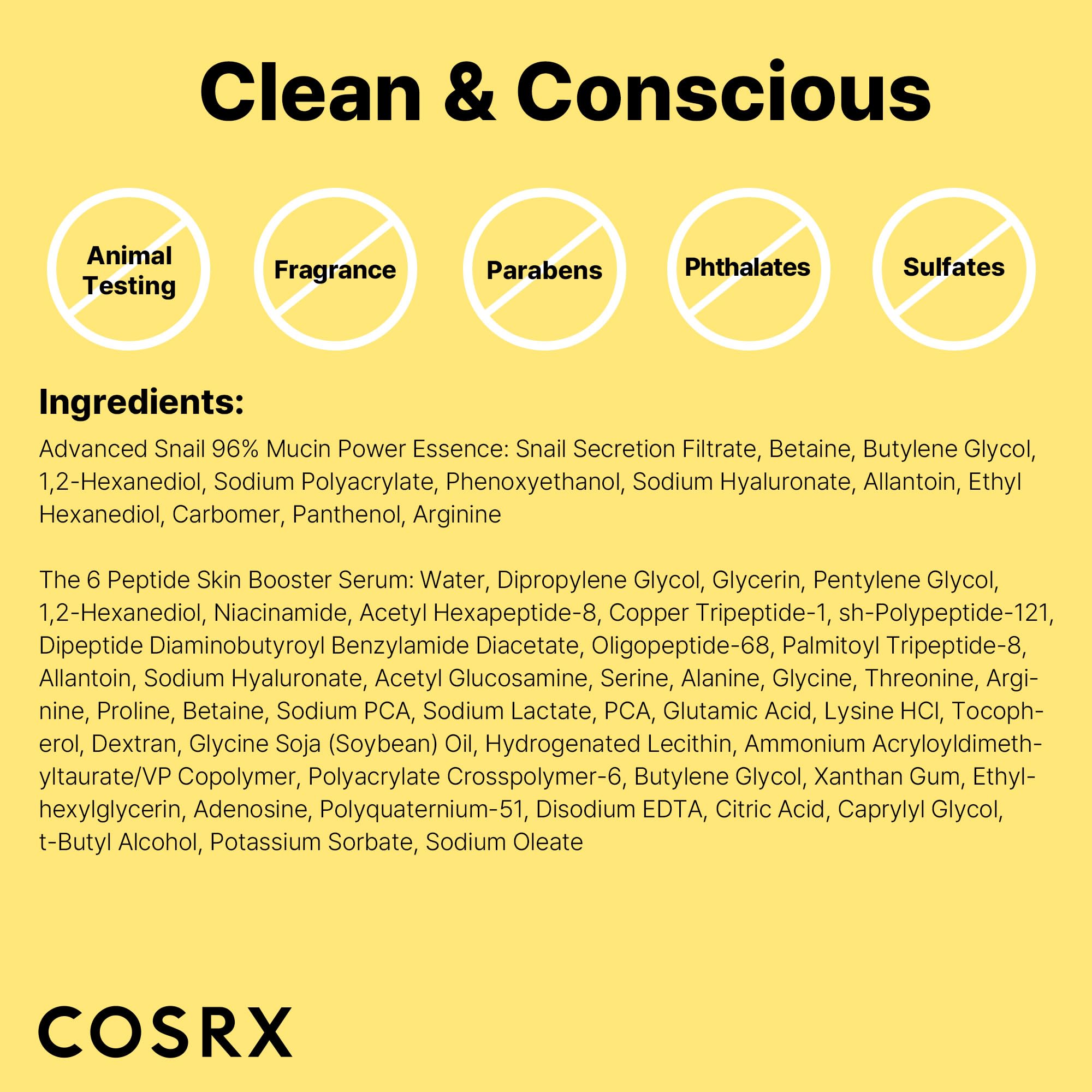COSRX skincare set flatlay highlights compact, versatile routine for everyday care.