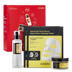 COSRX Snail Mucin 96% Essence bottle delivers lightweight hydration for radiant, dewy skin.