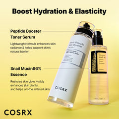 COSRX Snail Mucin 96% label close-up highlights high snail filtration.