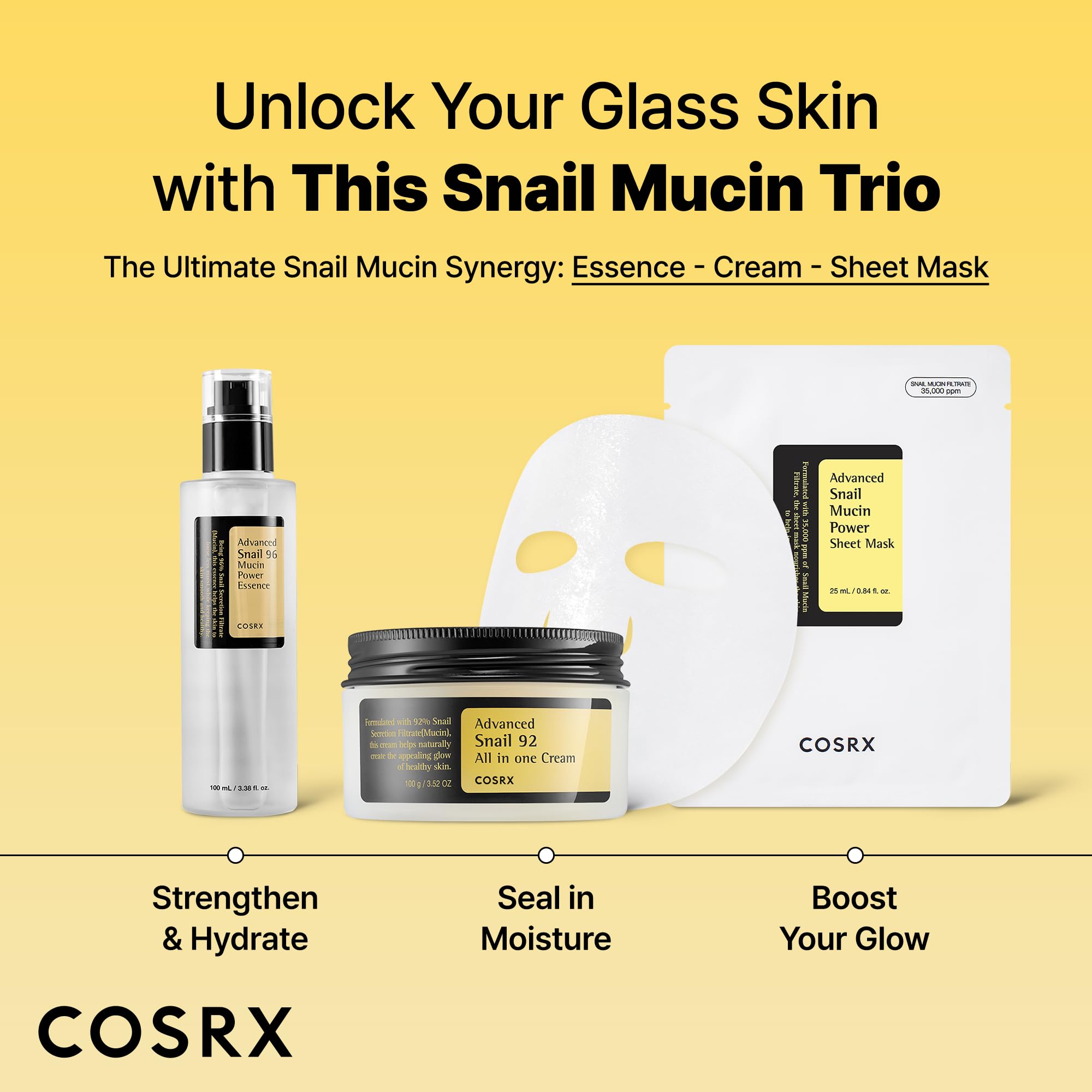 COSRX Snail Mucin Sheet Mask supports your self-care routine