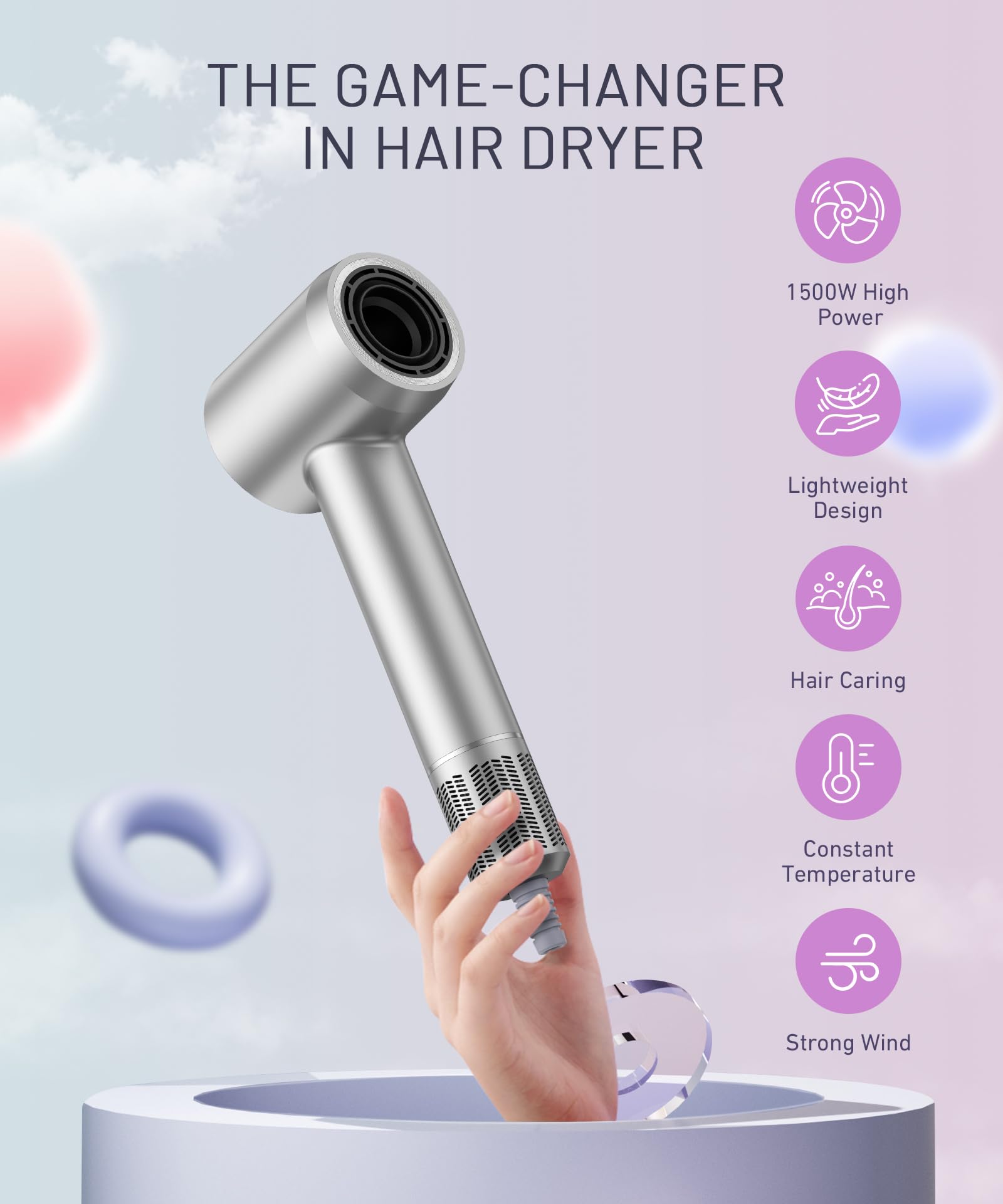 Cosy Companions 360 degree nozzle for versatile styling