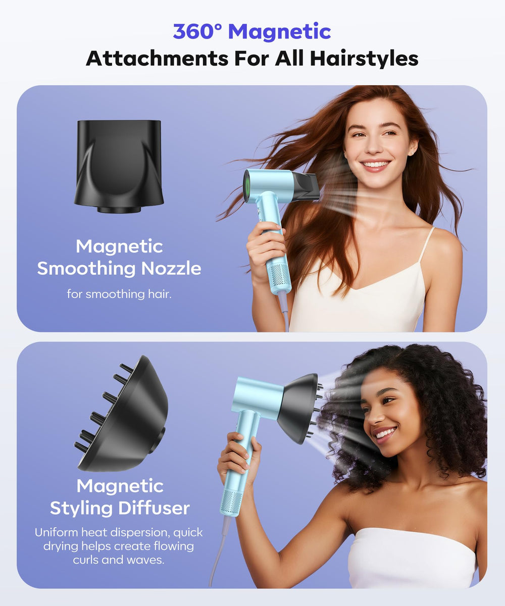 Cosy Companions hair dryer ergonomic design minimizes arm strain
