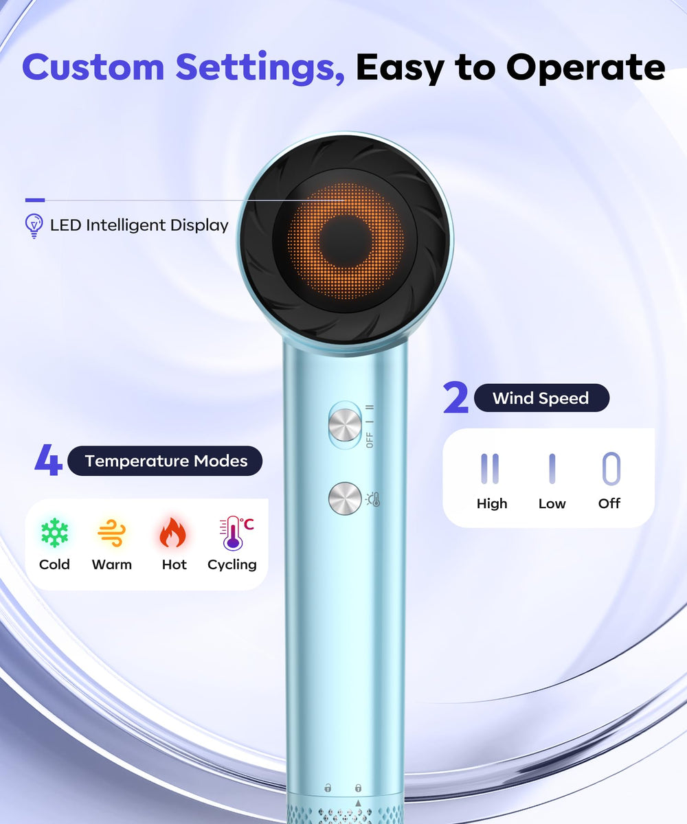 Cosy Companions hair dryer ion technology reduces frizz and adds shine
