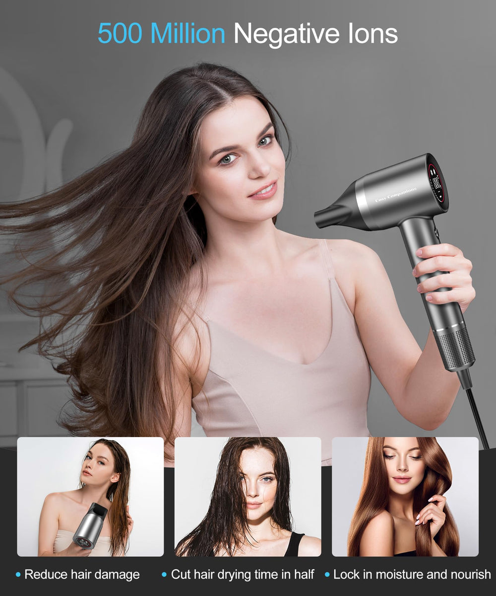 Cosy Companions low-noise hair dryer operates quietly for shared spaces