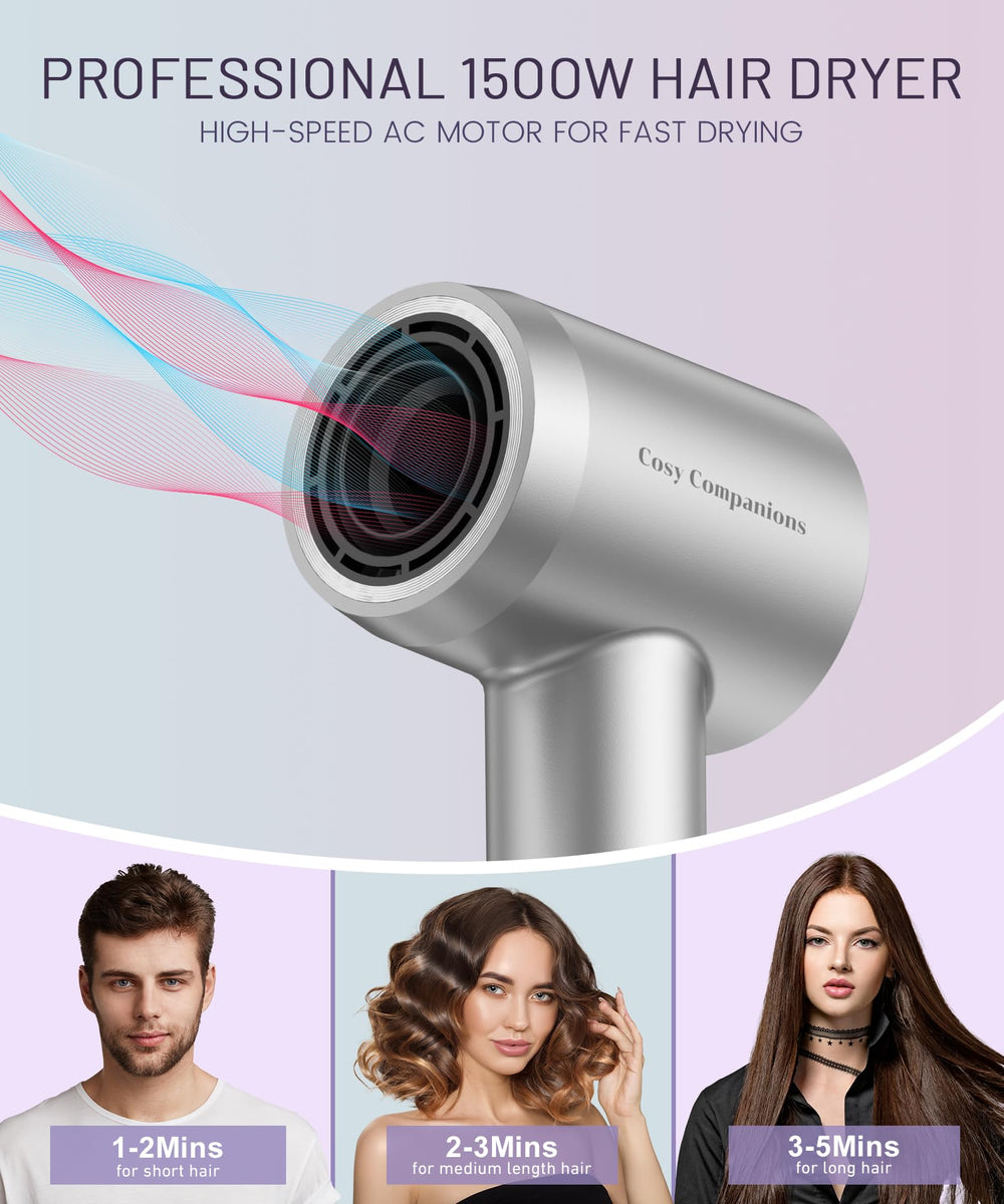 Cosy Companions lightweight hair dryer for travel comfort