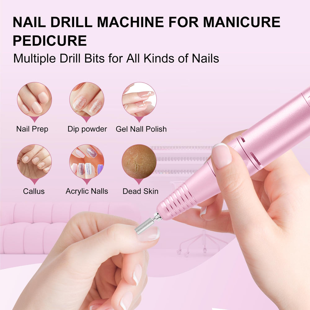 COSYGLOW 11-bit set visualizes versatile tools for shaping and refining nails.