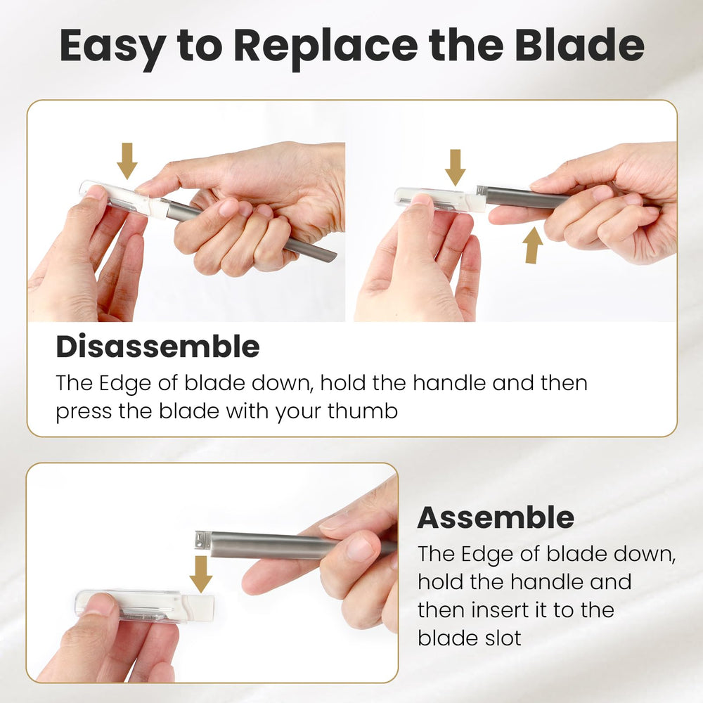 COSYLIFE safety cap protects blades for travel-ready care.