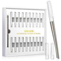 COSYLIFE dermaplaning tool handle for ergonomic, controlled exfoliation at home.
