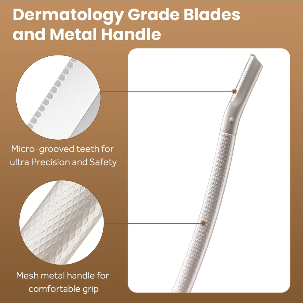 COSYLIFE Eyebrow Razor skin safety features micro guards reduce irritation during use