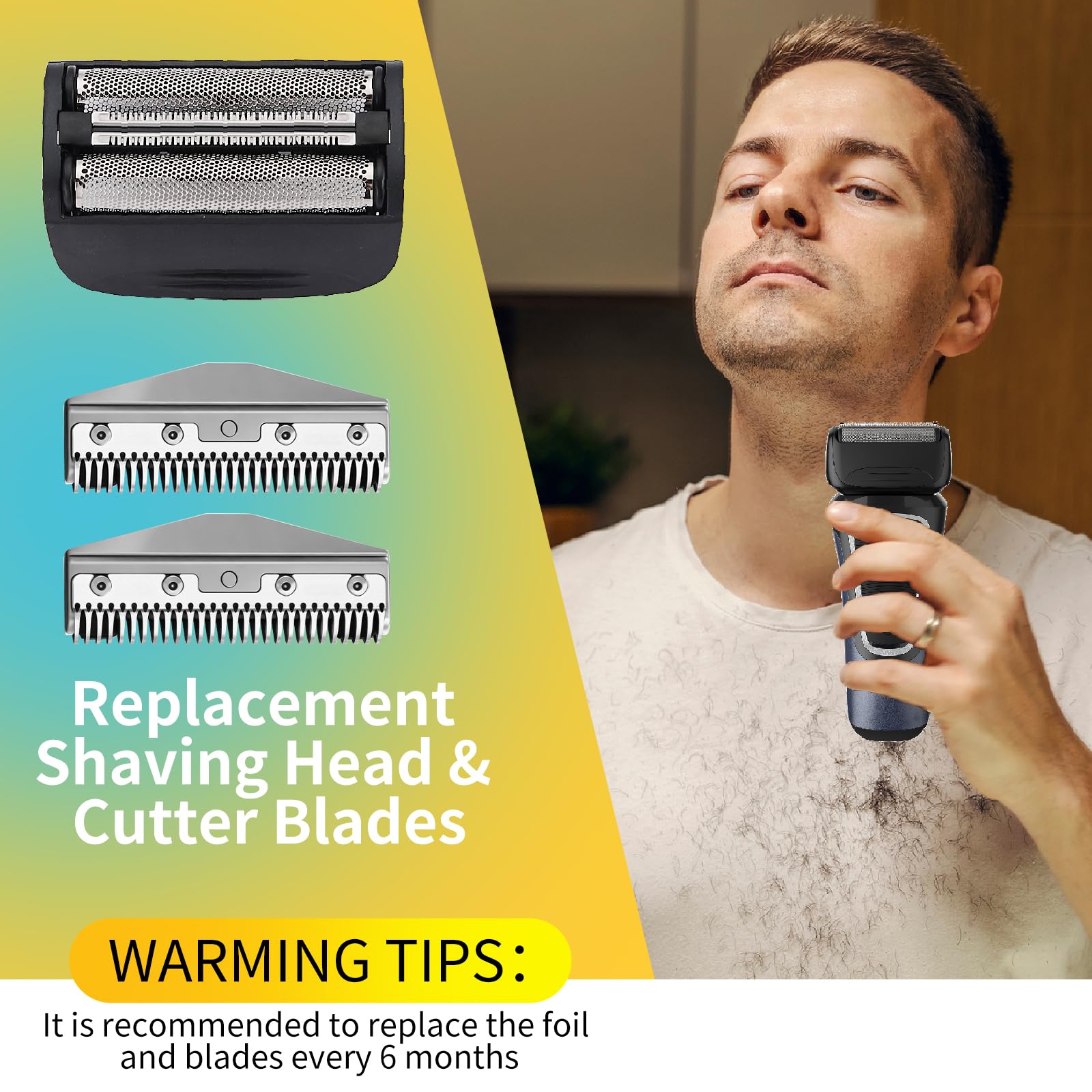 COSYONALL cutter blades close-up showing 0.1mm cutting length for precise edge.