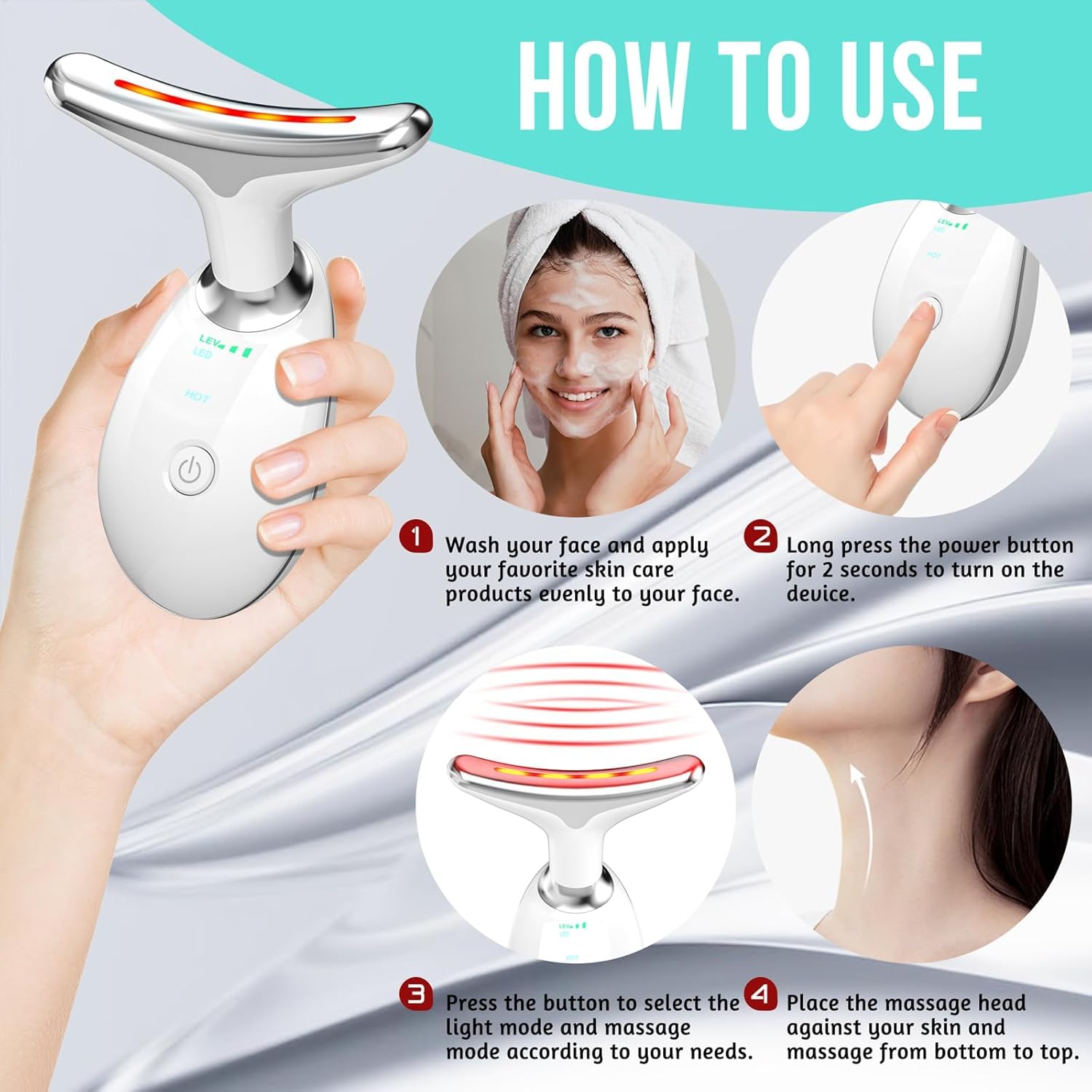 Cotsoco portable-design emphasizes compact, travel-friendly skincare tool.