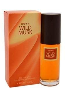 Coty Wild Musk bottle close-up highlighting romantic wear potential
