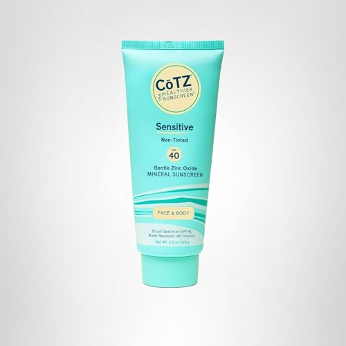 CoTZ Sensitive sunscreen ingredients zinc oxide for mineral protection