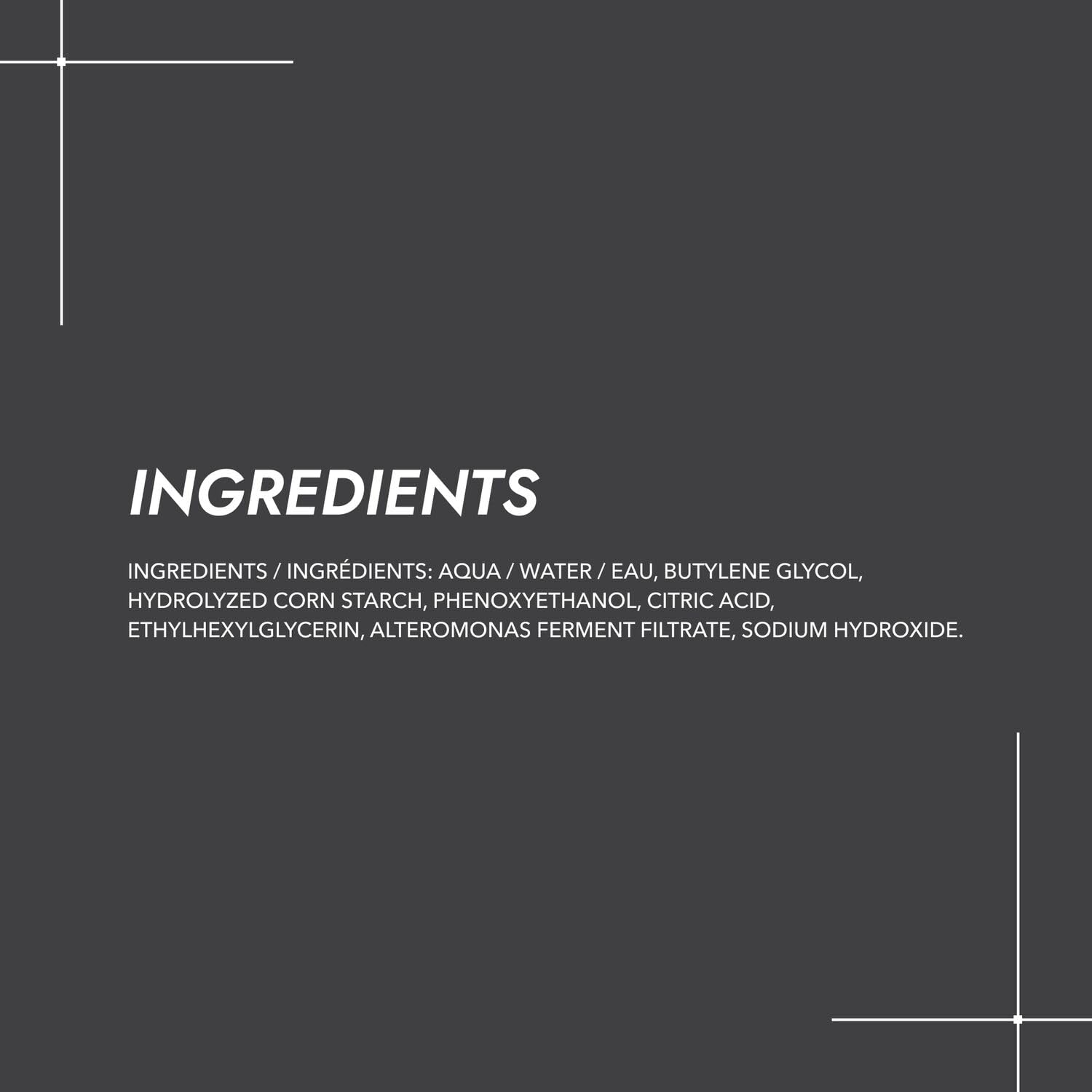 Cover FX formula with fermented marine extract nourishes skin.