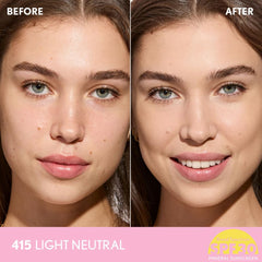 COVERGIRL Clean Fresh Blurring Skin Tint swatch collection highlights shade versatility