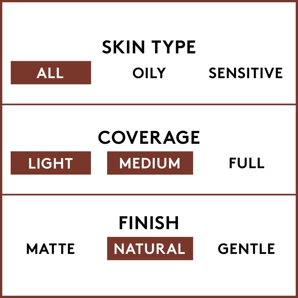 COVERGIRL Clean Makeup Foundation Ivory 105 delivers flawless, lightweight coverage for a refreshed look.