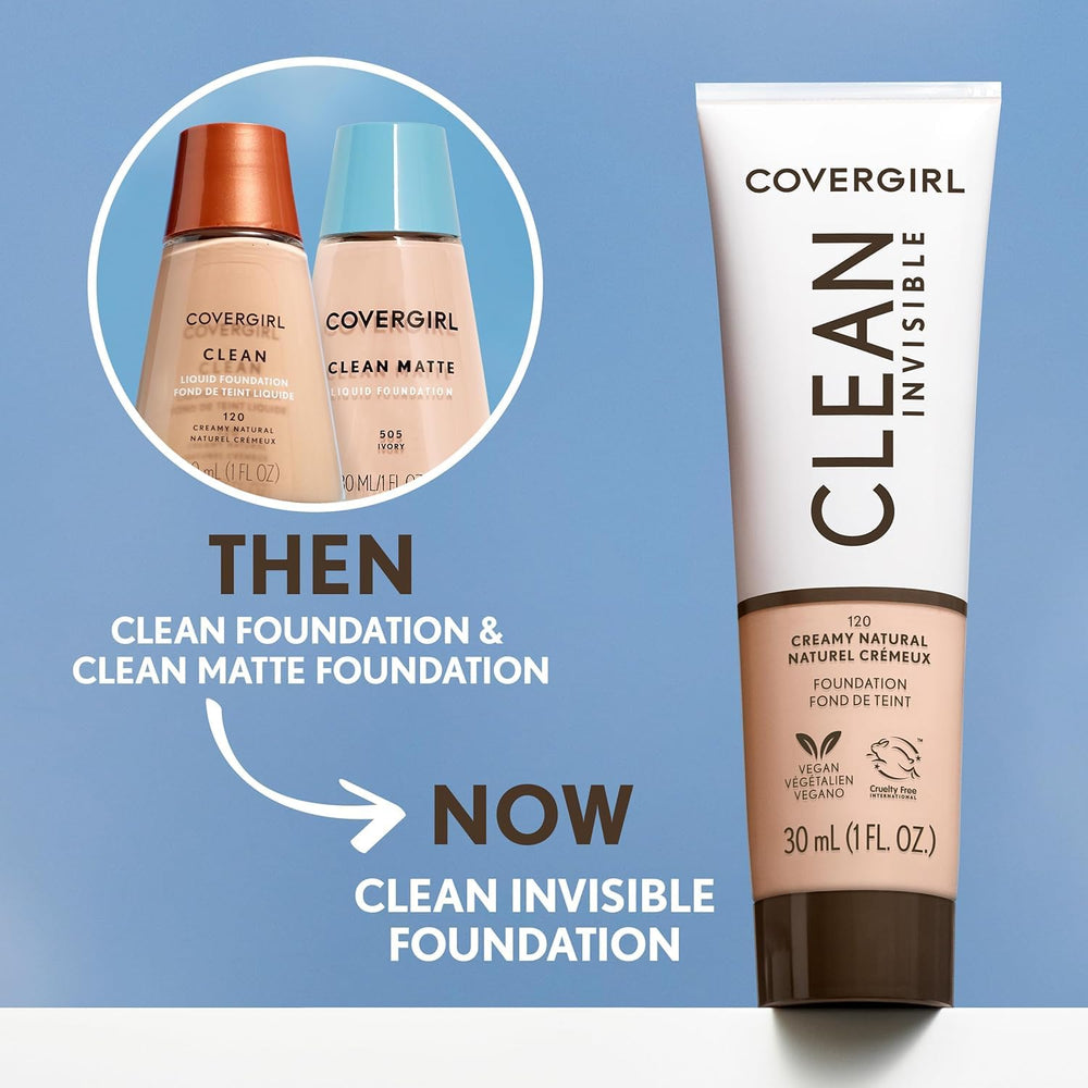 COVERGIRL Buff Beige 525 label helps shade matching