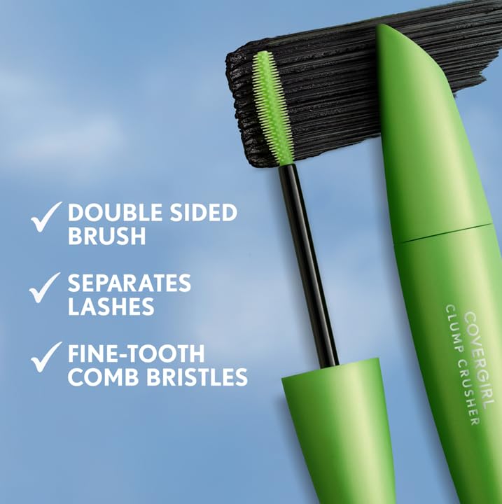 COVERGIRL Clump Crusher Mascara pack of 2 offers value and convenience.