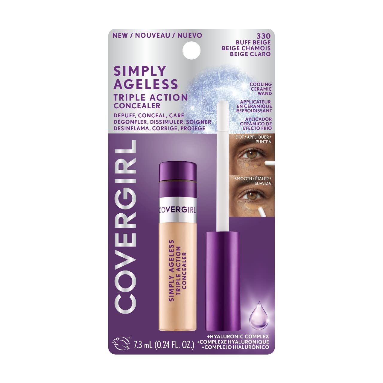 CoverGirl: cobertura equilibrada que corrige tono sin irritar