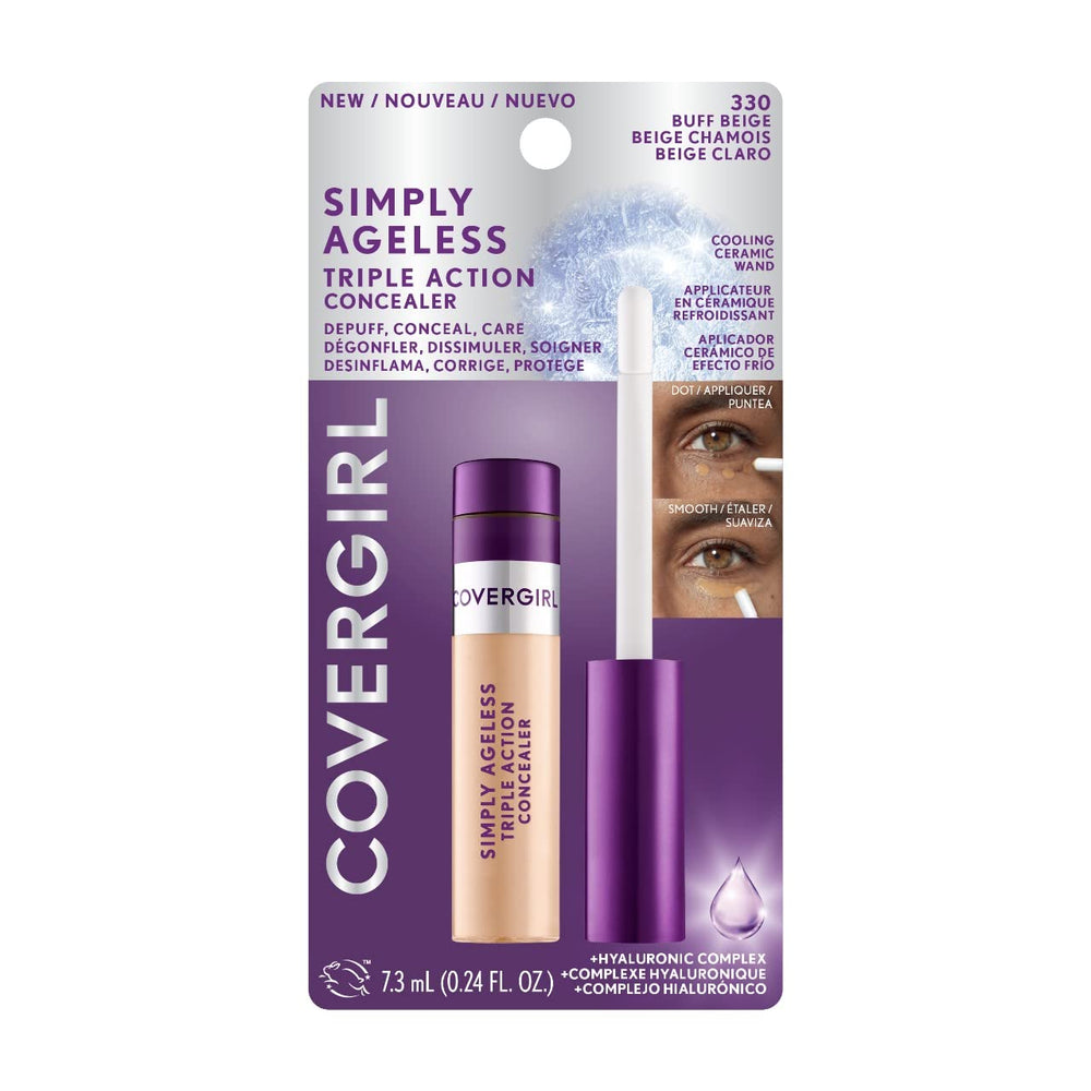 CoverGirl: cobertura equilibrada que corrige tono sin irritar