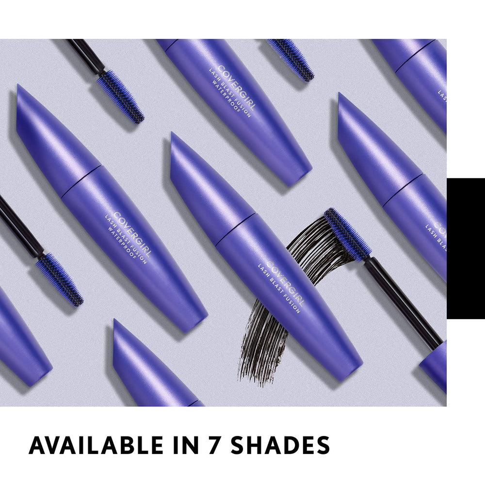 COVERGIRL Lash Blast Amplify primer tube showcases nourishing base for lashes.