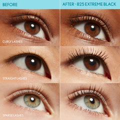 CoverGirl Lash Blast Cleantopia brush detail demonstrates easy-to-sweep application and even coverage.