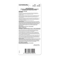 CoverGirl Lash Blast Mascara brush closeup showing smooth application