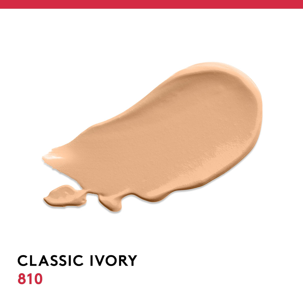 Covergirl Outlast Extreme Wear swatch blended seamlessly on skin for natural-looking color