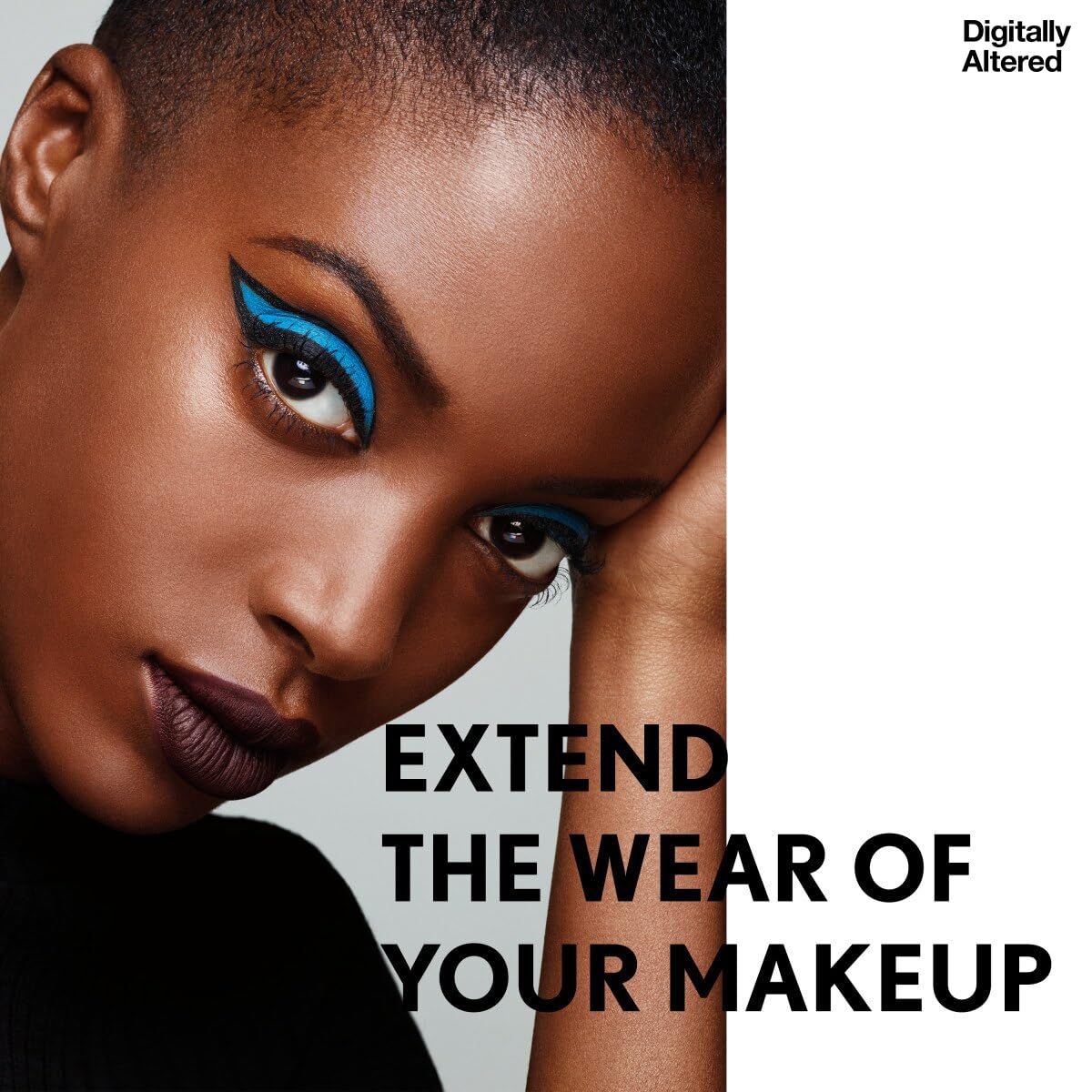CoverGirl primer application brush shows effortless smoothing before foundation