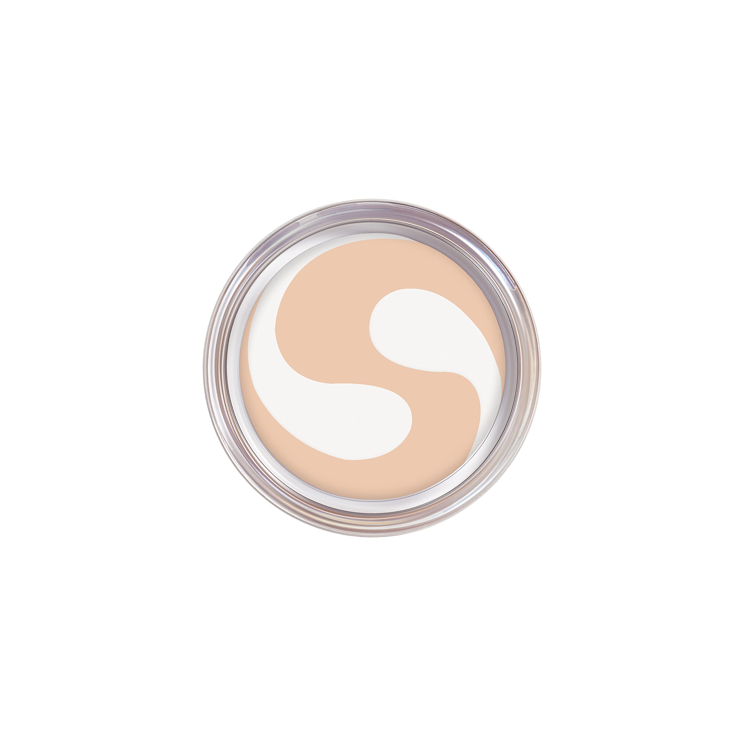 COVERGIRL Simply Ageless foundation swirl demonstrates creamy texture for seamless coverage.