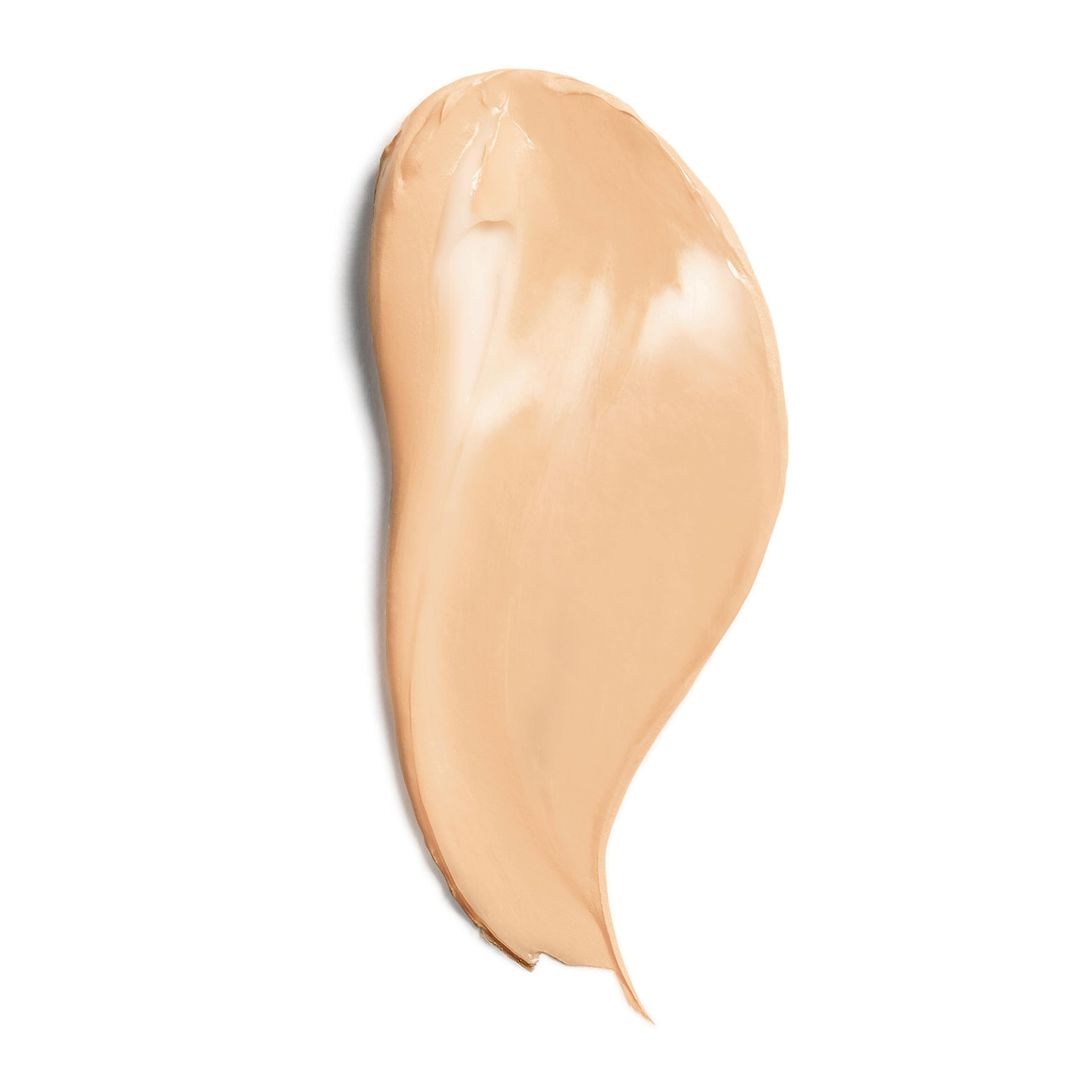 CoverGirl Simply Ageless application swatch reveals shade match and radiant finish.