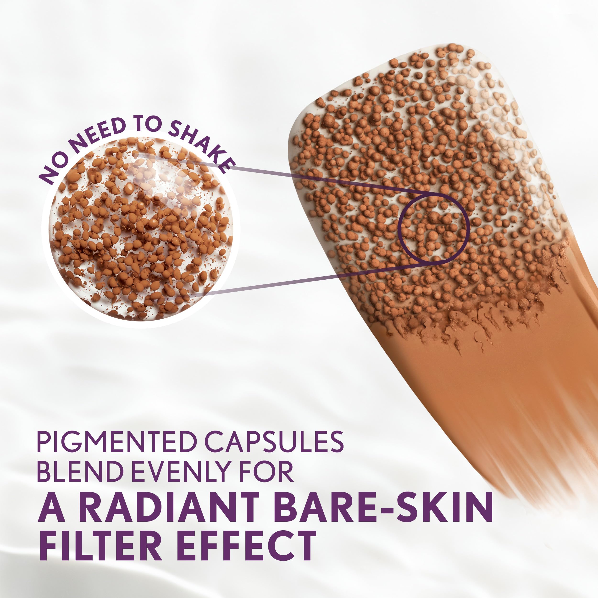 CoverGirl Simply Ageless natural origin ingredients emphasize clean vegan formula in the bottle.