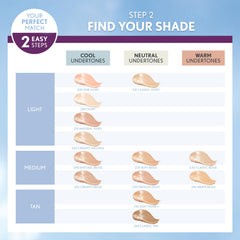 CoverGirl Simply Ageless SPF 28 label highlights sun protection for daily wear.