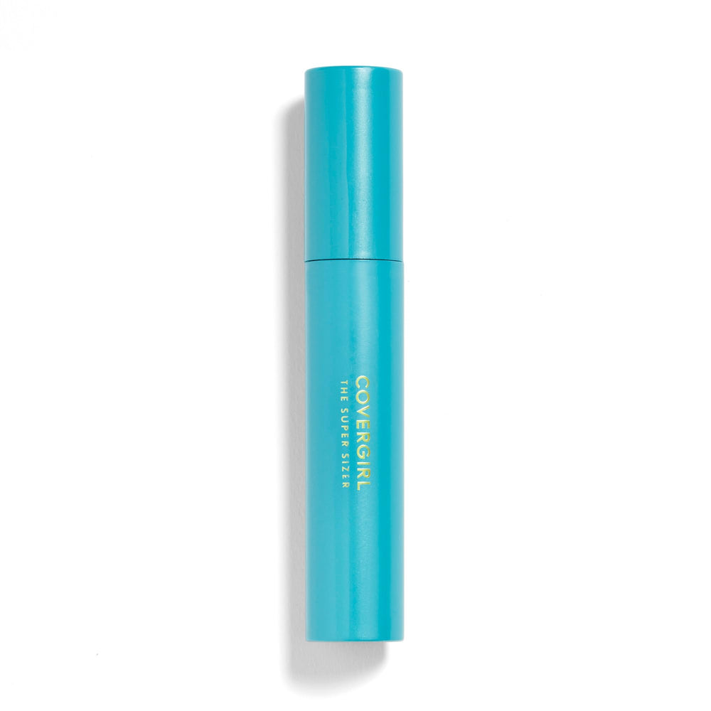 CoverGirl Super Sizer mascara demonstrates twisting application for definition.